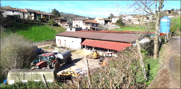 Instalacin de la Ganadera Naredo, en Los Villares. | EL ECO
